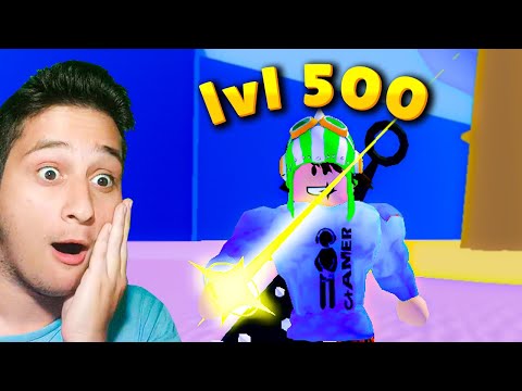 500 ლეველი გავხდი blox fruit Roblox