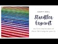 Swatching and Checking Out Staedtler Ergosoft | Happy Mail!