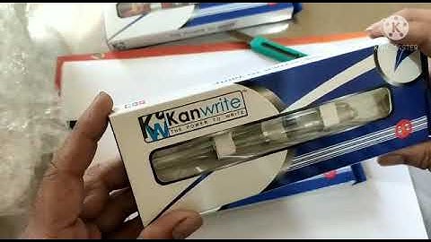 #1 Kanwrite Fountain Pens Unboxing