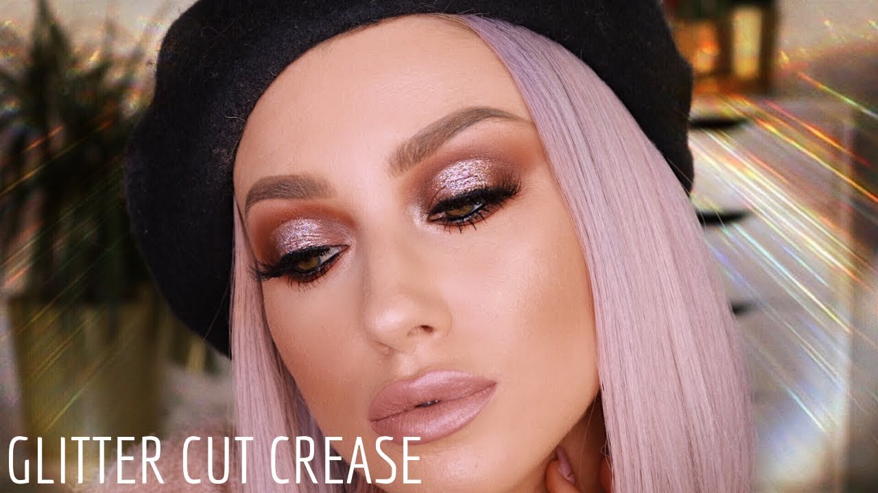 GLITTER CUT CREASE | lolaliner