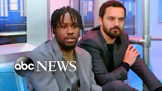 Jake Johnson and Shameik Moore dish on 'Spider-Man: Into the Spider-Verse'