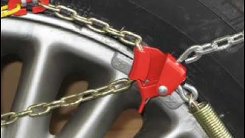 SNOW CHAINS FITTING INSTRUCTIONS