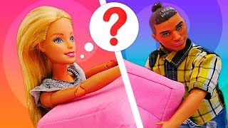 New Miniature Furniture and Cleaning at Barbie’s Dollhouse