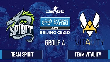 CS:GO - Team Vitality vs Team Spirit [Inferno] Map 1 - IEM Beijing 2020 Online - Group A - EU