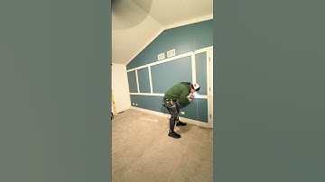 How to instal board and batten #boardandbatten #diy #diyprojects #home #howto #tutorial #houseupdate