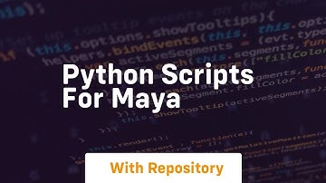 python scripts for maya