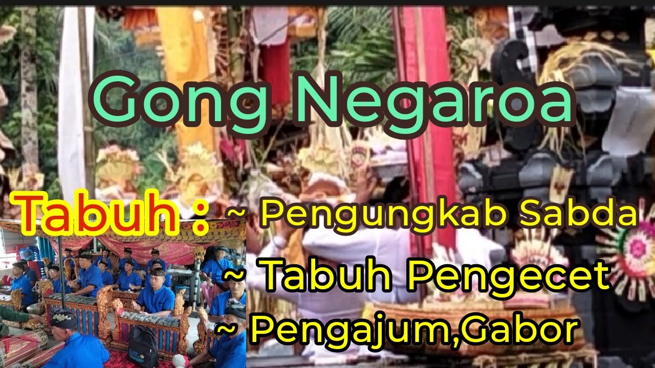 Gong Degdog Negaroa || Sekehe gong Munduk Tumpeng,Desa Berangbang,Negara.