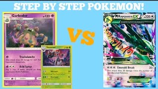 Guardians Rising! Garbodor vs Mega Ray! Step By Step Pokemon Analysis!