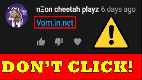 Vom.in.net is TAKING OVER Youtube! (Most DANGEROUS Comment)
