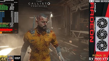 The Callisto Protocol Ray Tracing High FSR 4K | RX 7900 XTX | R9 7900X 3D
