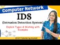 CN 38 : IDS (Intrusion Detection System) | NIDS | HIDS | Examples