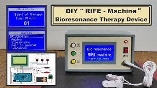 Simple Arduino based Bioresonance Therapy device, RIFE Machine