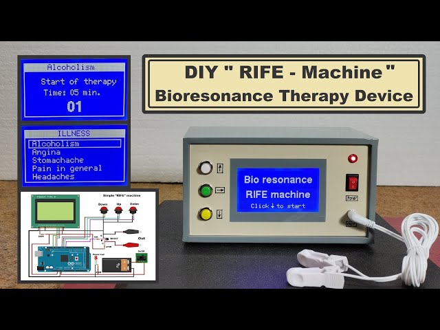 Simple Arduino based Bioresonance Therapy device, RIFE Machine