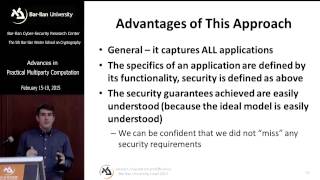 Famous Definitions and Oblivious Transfer - Prof. Yehuda Lindell Wealth