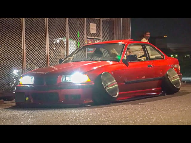 深リム鬼キャン車高短‼️三種の神器揃いました（笑）【搬出動画①