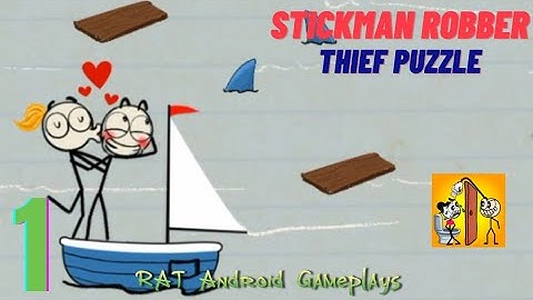 Stick Robber: Thief Puzzle | All Levels 1-50 Walkthrough Gameplay (Android)