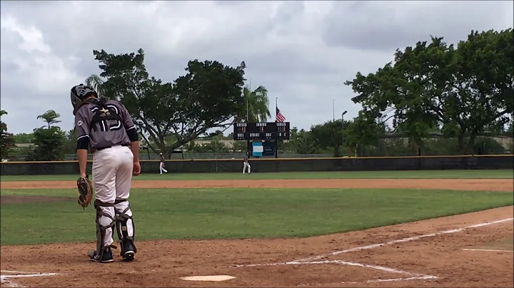 Hunter Fitz-Gerald (2019-3B/1B) DISTRICT PLAYOFFS,...