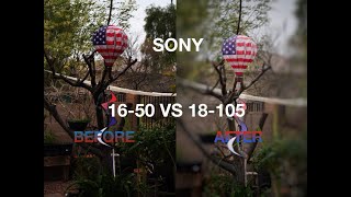Kit Lens Vs 18105 On Sony A6700 The Difference Surprised Me