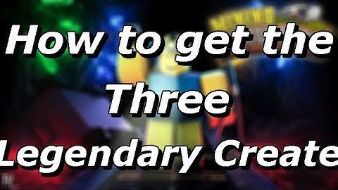[Code]Roblox Mining Simulator - How to get the Three Legendary Create
