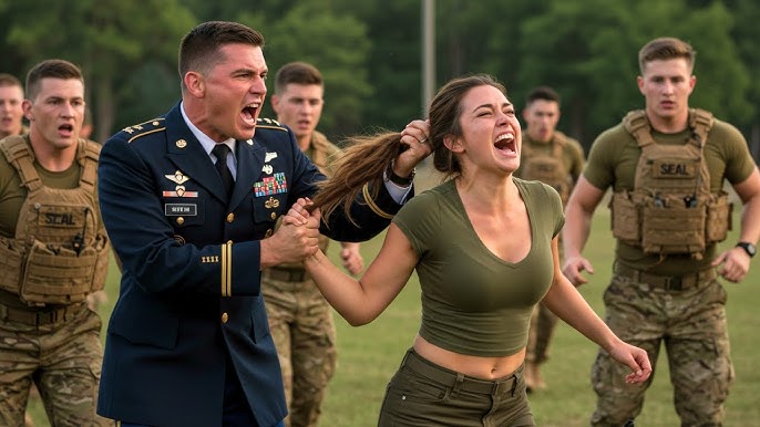 Navy SEAL? Don't Kid Yourself.” — The General Grabbed Her Hair… Then the Whole Base Froze - YouTube