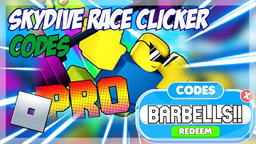 (2022) **NEW** 🏆 Roblox Skydive Race Clicker Codes 🏆 ALL *RELEASE* CODES!