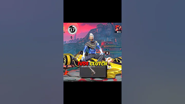 20 SECONDS = 1VS4 CLUTCH ☠️🗿 #shortsfeed #deepexff #tondegamer