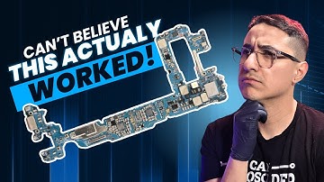 Crazy Water Damage Repair! This Samsung Galaxy S10 was completely water logged & data was saved!