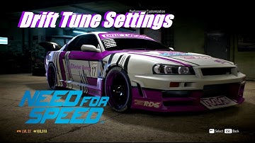 Need For Speed 2015 Drift Tune setup