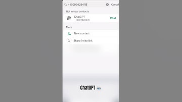 ♣️ Now ChatGPT on WhatsApp #ai #chatgpt #whatsapp #tech #technology #app #ios #andriod #smartphone