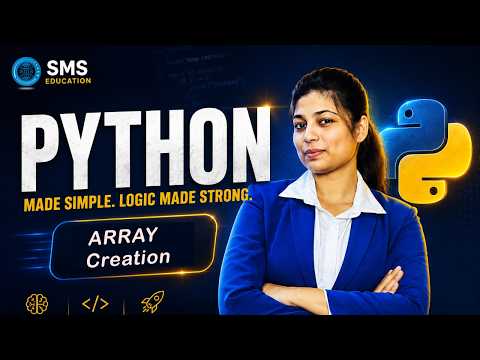 PYTHON Array Creation by KOMAL MA'AM