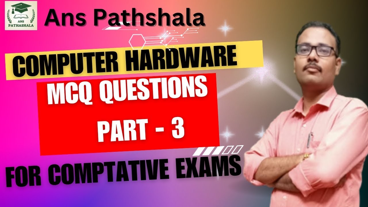 Computer Hardware MCQ Questions / part 3 / By Santosh sir YouTube