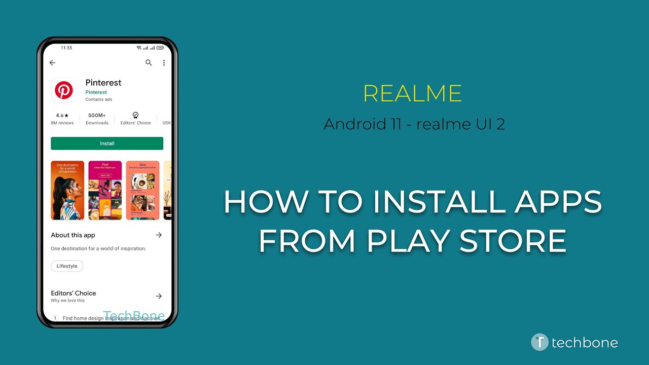 How to Install Apps from Google Play Store - realme [Android 11 ...