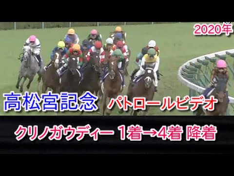 クリノガウディー降着　高松宮記念　パトロールビデオ　2020年