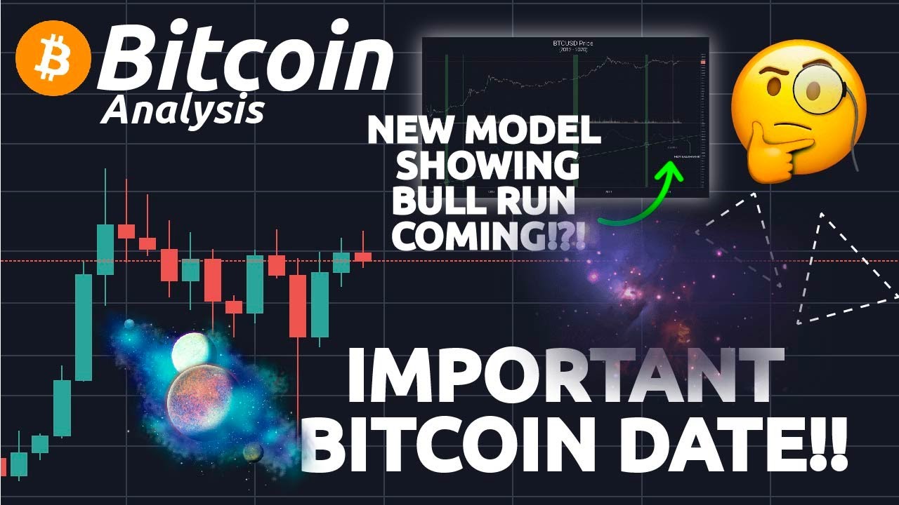 NEW BITCOIN MODEL SHOWS A BULL RUN IS COMING ?!?! IMPORTANT DATE FOR ...