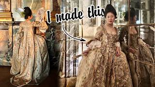 I spent 140 hours making an 18th century dress for a ball at Versailles I spent 140 hours making an 18th century dress for a ball at Versailles