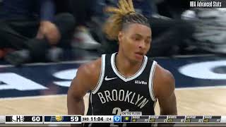 Noah Clowney - 17 Points, 1 Ist, 4 Rebounds Vs Pacers - 2025-26 Regular Season