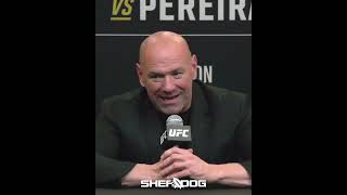 Dana White on where Alex Pereira is in GOAT talks 🐐🏆