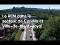 Le REM dans le secteur Canora et Ville-de-Mont-Royal