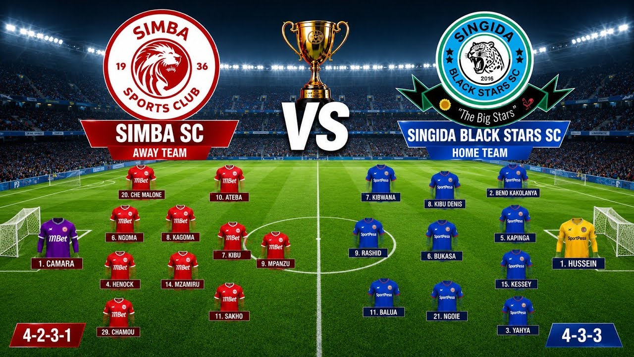 UCHAMBUZI SINGIDA BS Vs SIMBA  KAGAME CUP WACHEZAJI WAPYA KIUFUNDI KIMBINU NANI KUIBUKA NA USHINDI ?