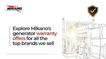 Mikano International Power Generator Warranty  Offers
