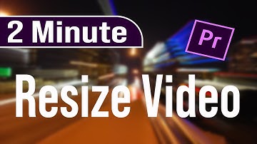 Premiere Pro : How to Resize Video Clips and Images (Fast Tutorial) | Premiere Pro Basic Tutorial