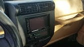 Double DIN stereo install 1998 TJ Jeep Wrangler part 2 - YouTube