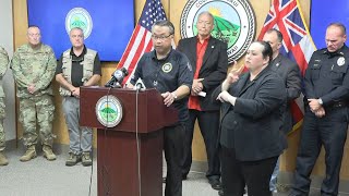 In tense press conference, Hawaii officials and MEMA director face tough questions on Lahaina fire