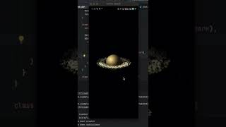 Advanced Planet Ring Simulation in Flutter Without Any Engine
