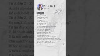 24k.Right - Từ A đến Z ( lyrics )