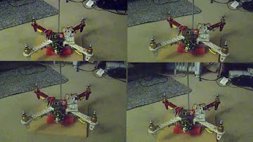 Arduino + ESP8266: DIY WiFi Quadcopter Testing Montage