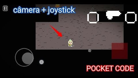 CÂMERA COM JOYSTICK no Pocket code | Tutorial
