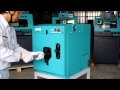 鋼材の形状を選ばず内バリ、外バリを同時に除去可能なパイプ用小型バリ取り機 Uni-Deburring
