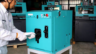 鋼材の形状を選ばず内バリ、外バリを同時に除去可能なパイプ用小型バリ取り機 Uni-Deburring