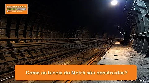 Como se faz uma obra de metrô?